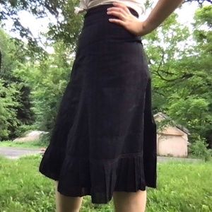 Black J. Crew Midi Skirt, Size 4 (fits like a 6)